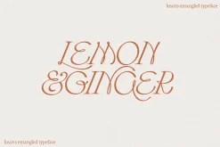 Hearts Entangled Display Typeface