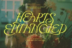 Hearts Entangled Display Typeface