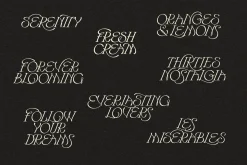 Hearts Entangled Display Typeface