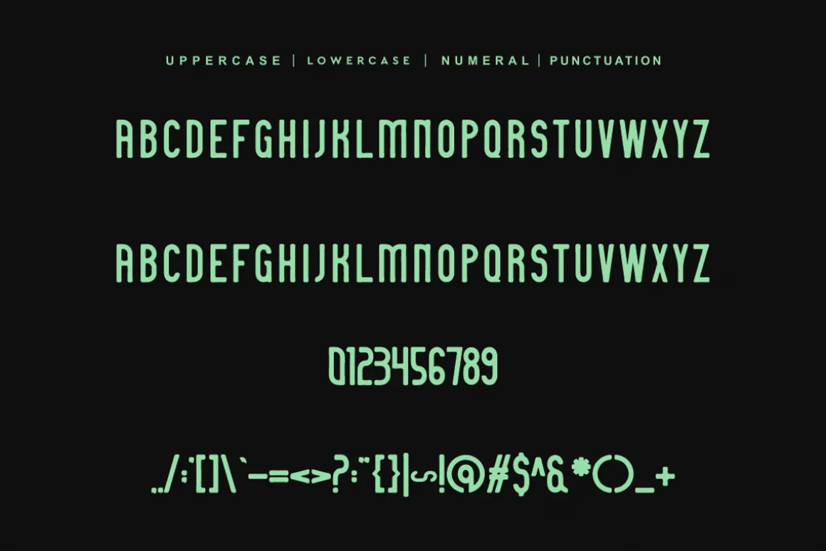 Hekotha - Tall & Condensed Font