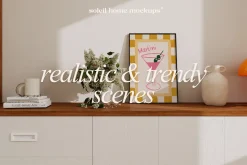 HELIA | Modern frame mockup bundle