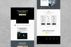 Helicon SaaS - Squarespace Template