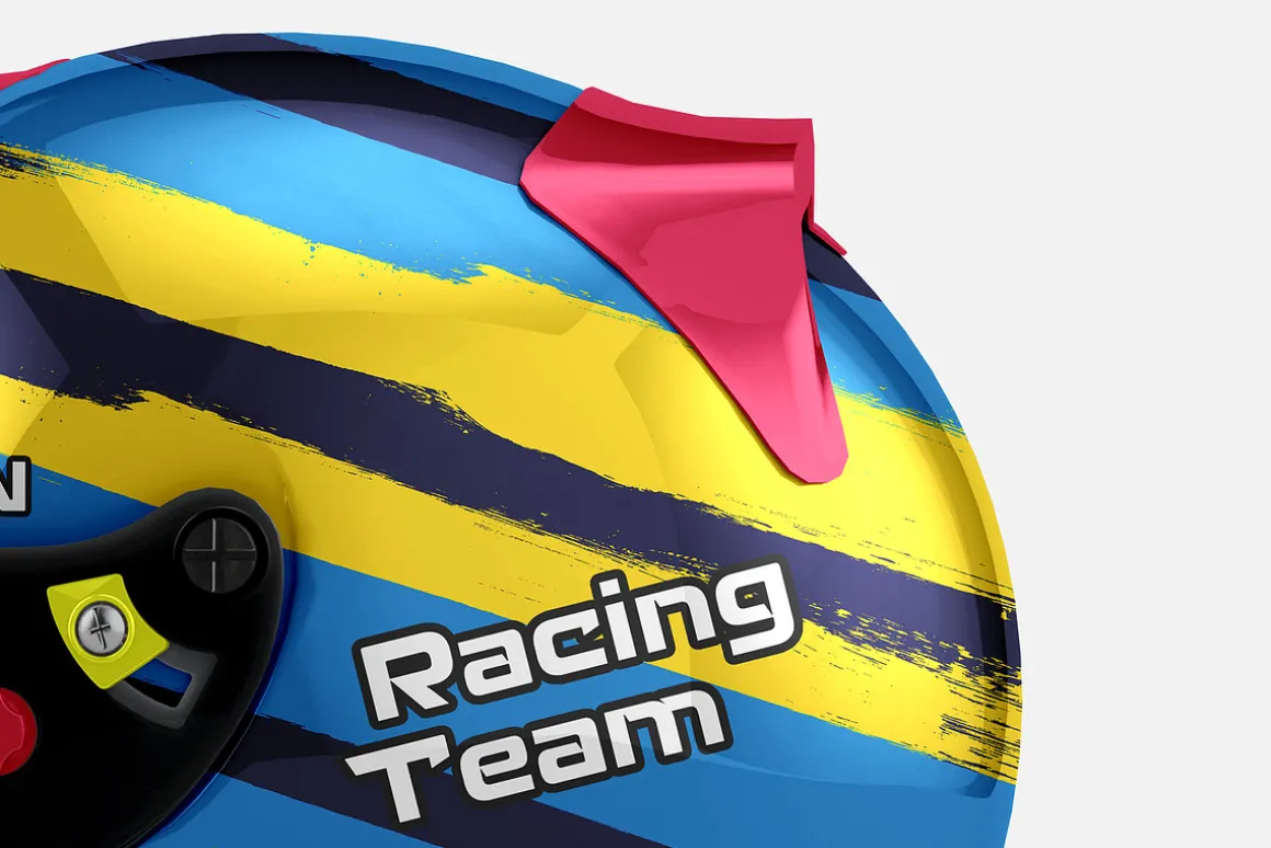 Helmet Mockup - 4 views