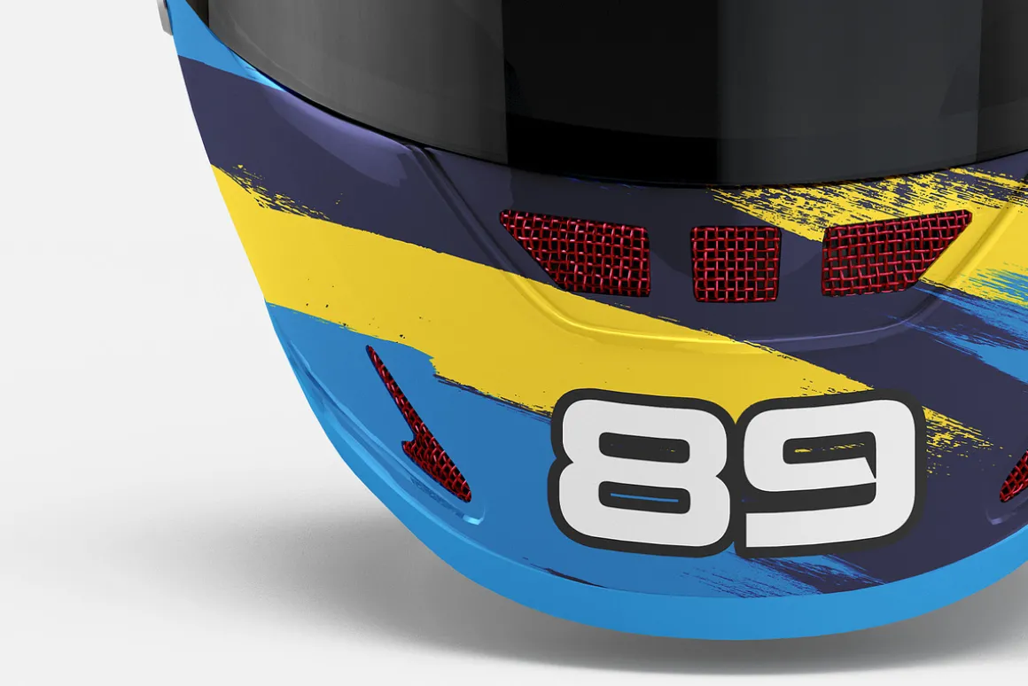 Helmet Mockup - 4 views