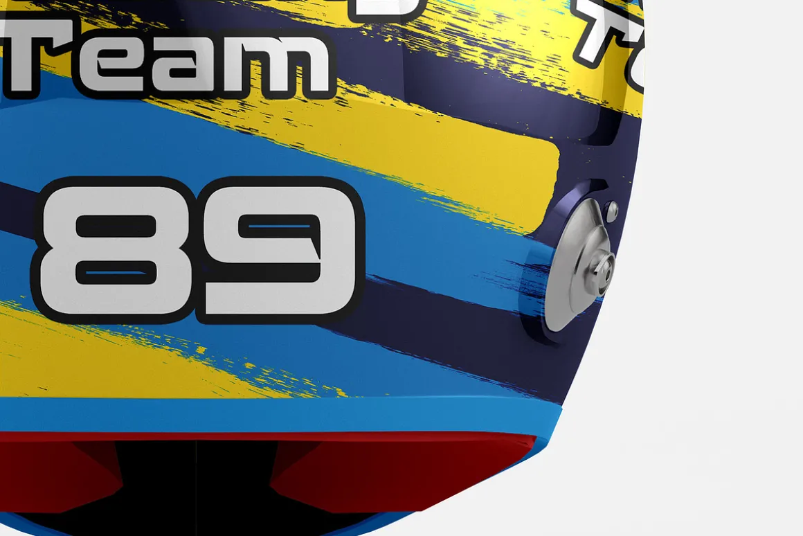 Helmet Mockup - 4 views