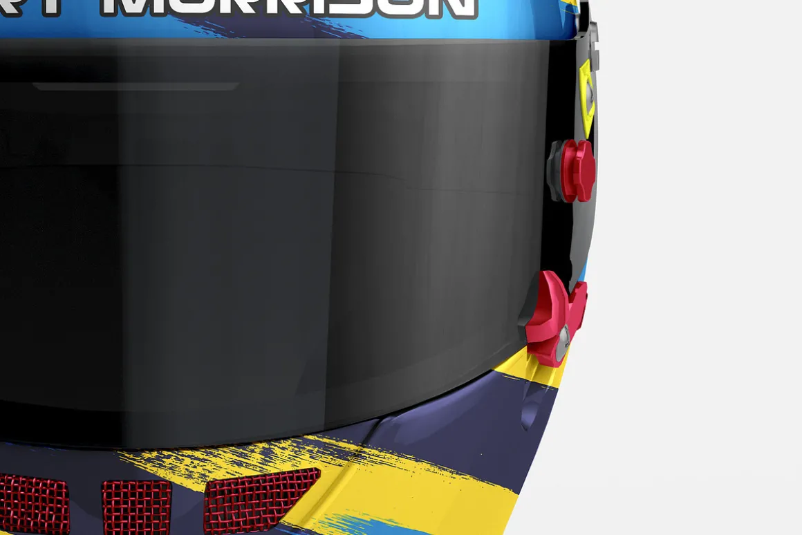 Helmet Mockup - 4 views