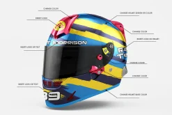 Helmet Mockup - 4 views