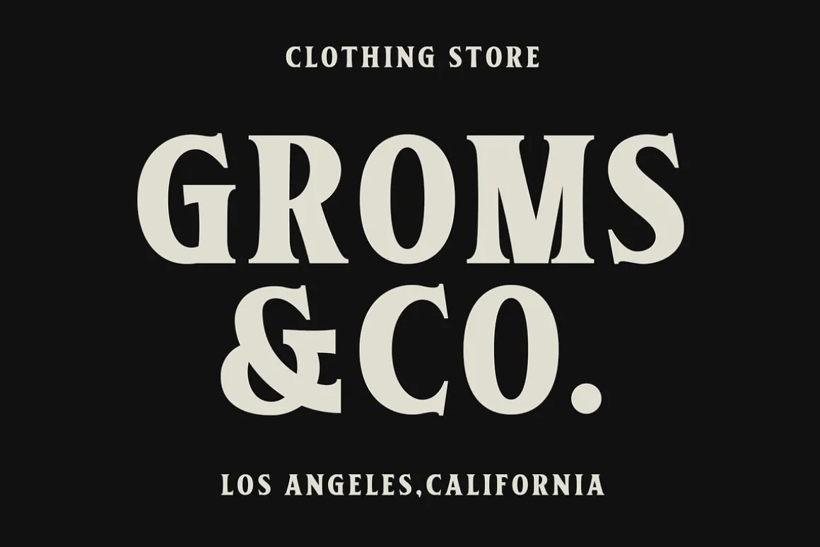 Helvers - Strong Bold Serif Font