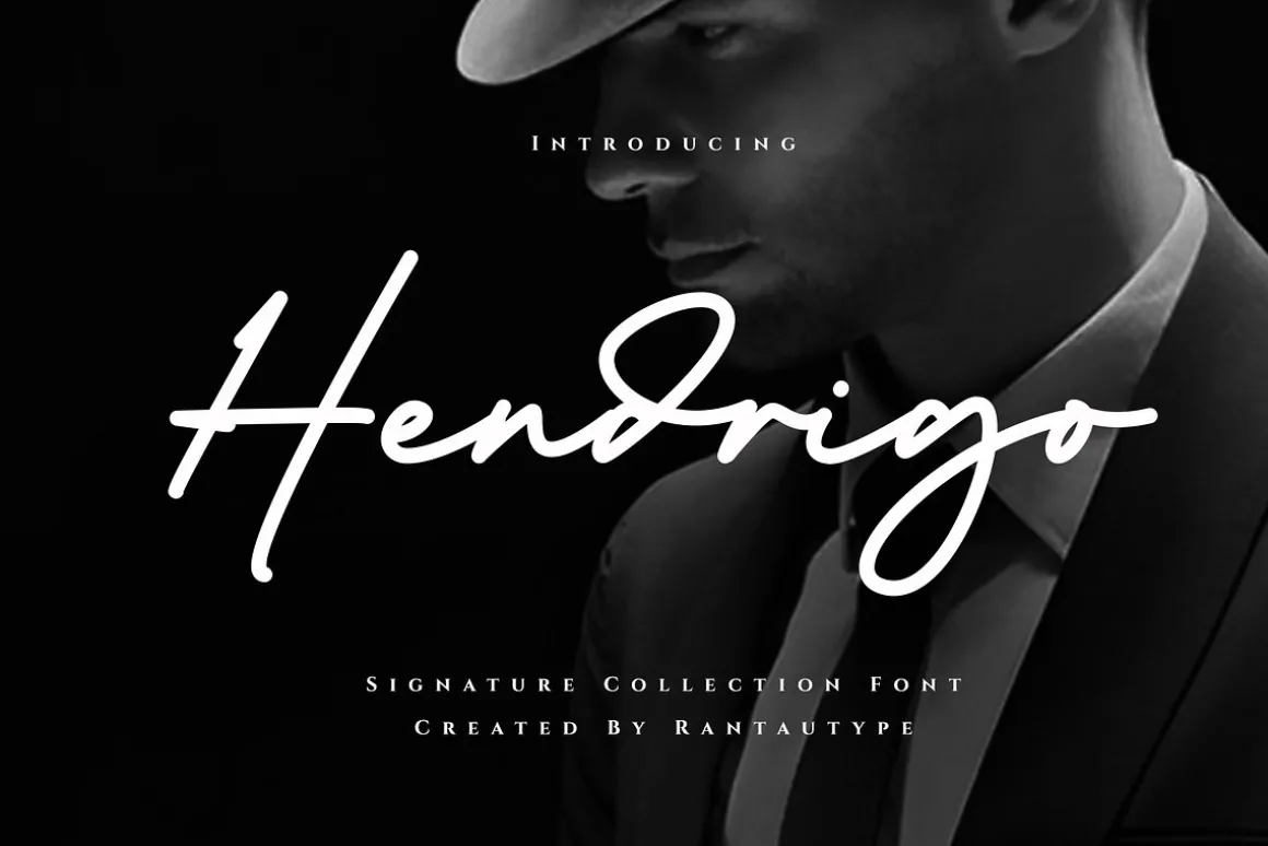 Hendrigo Bold Signature Font