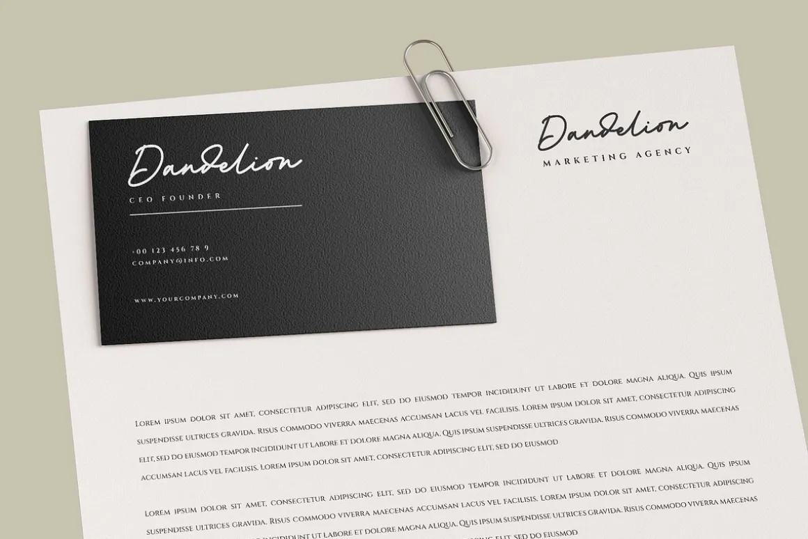 Hendrigo Bold Signature Font