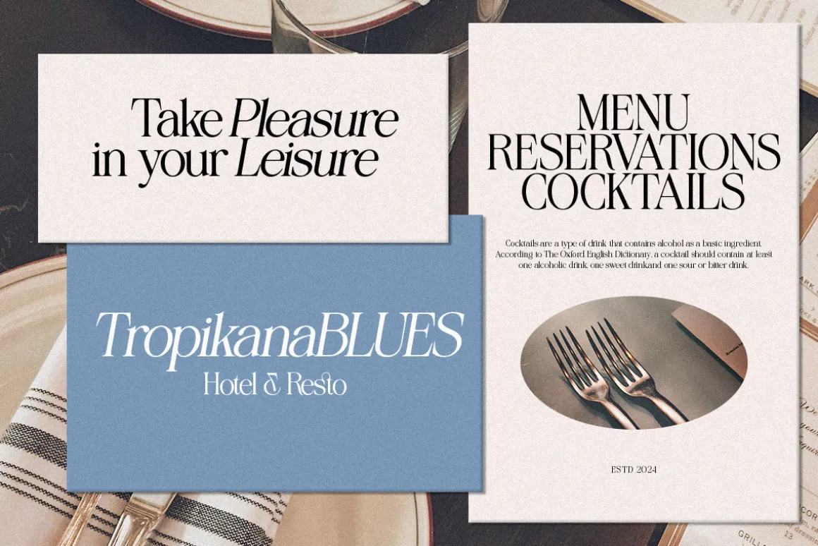 Heproyal | Luxury Font