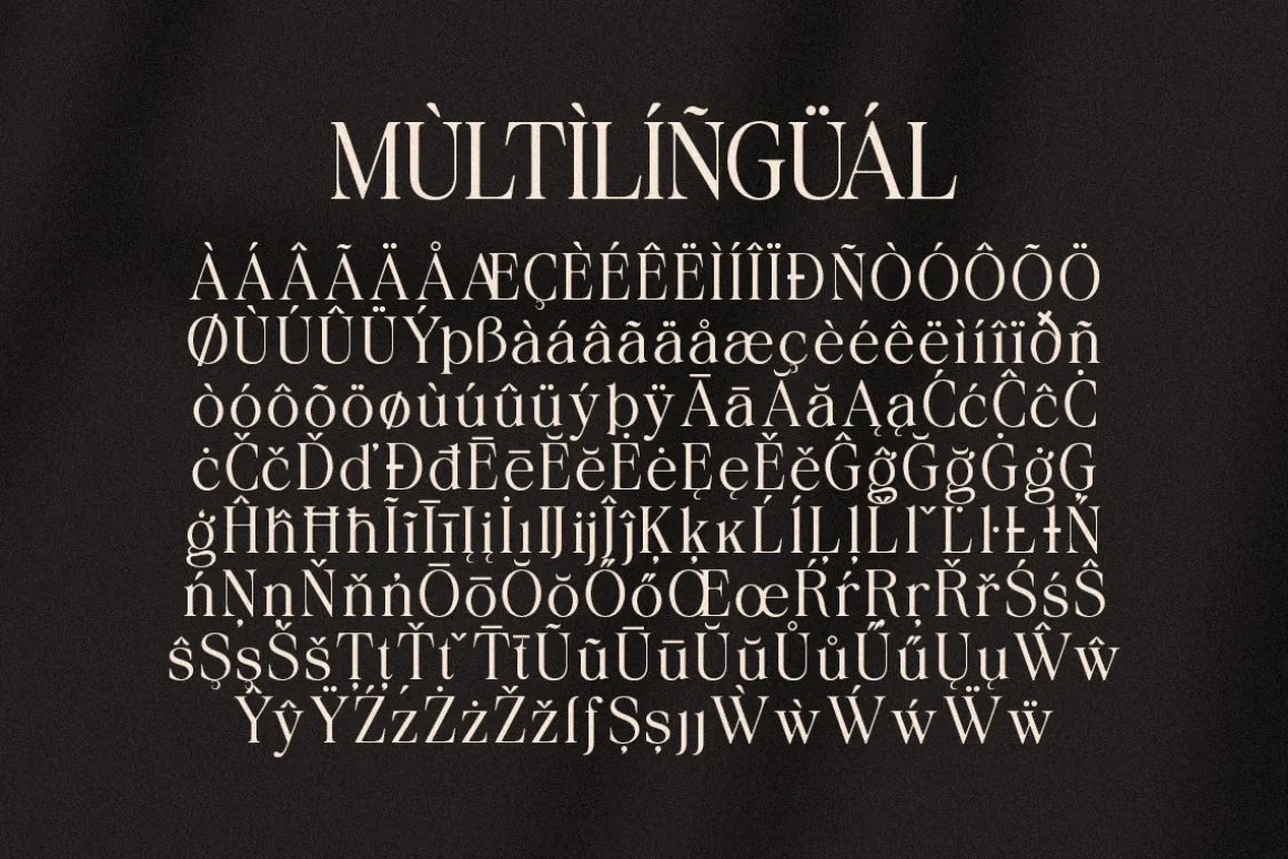 Heproyal | Luxury Font