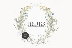 HERBS || Botanica & Glitter Effect