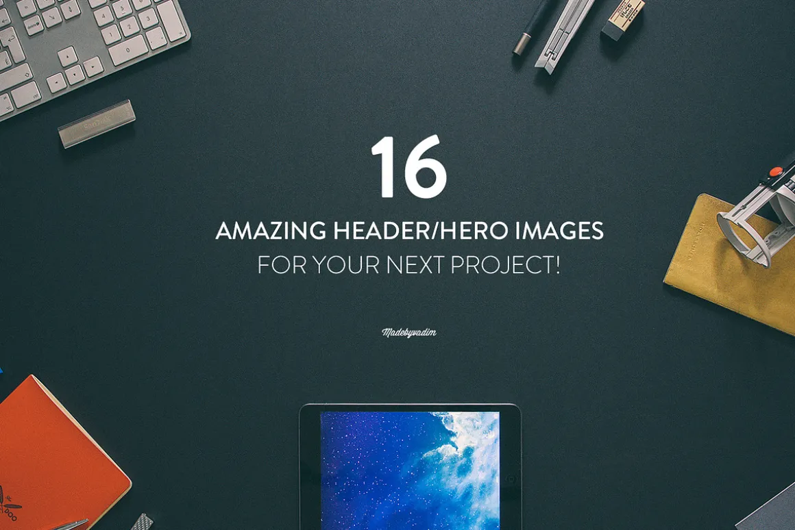 16 Hero/Header images Vol.1