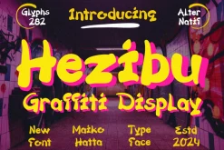Hezibu - Graffiti Display