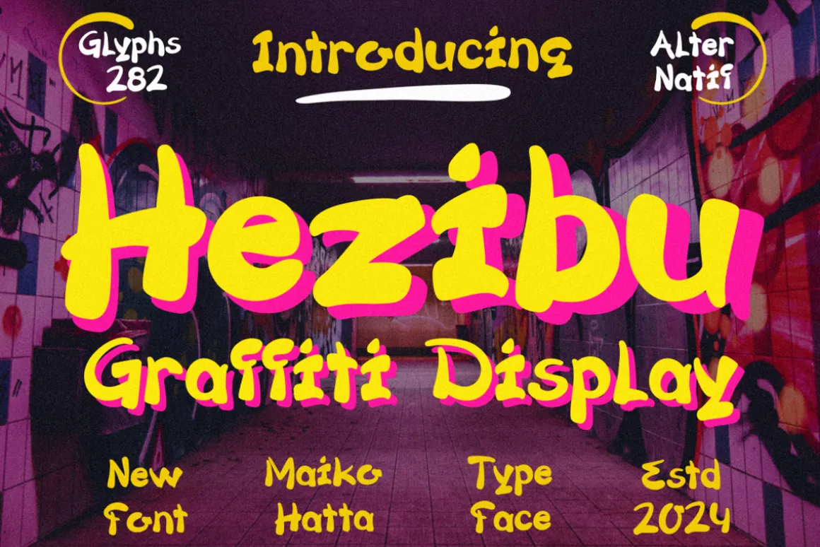 Hezibu - Graffiti Display