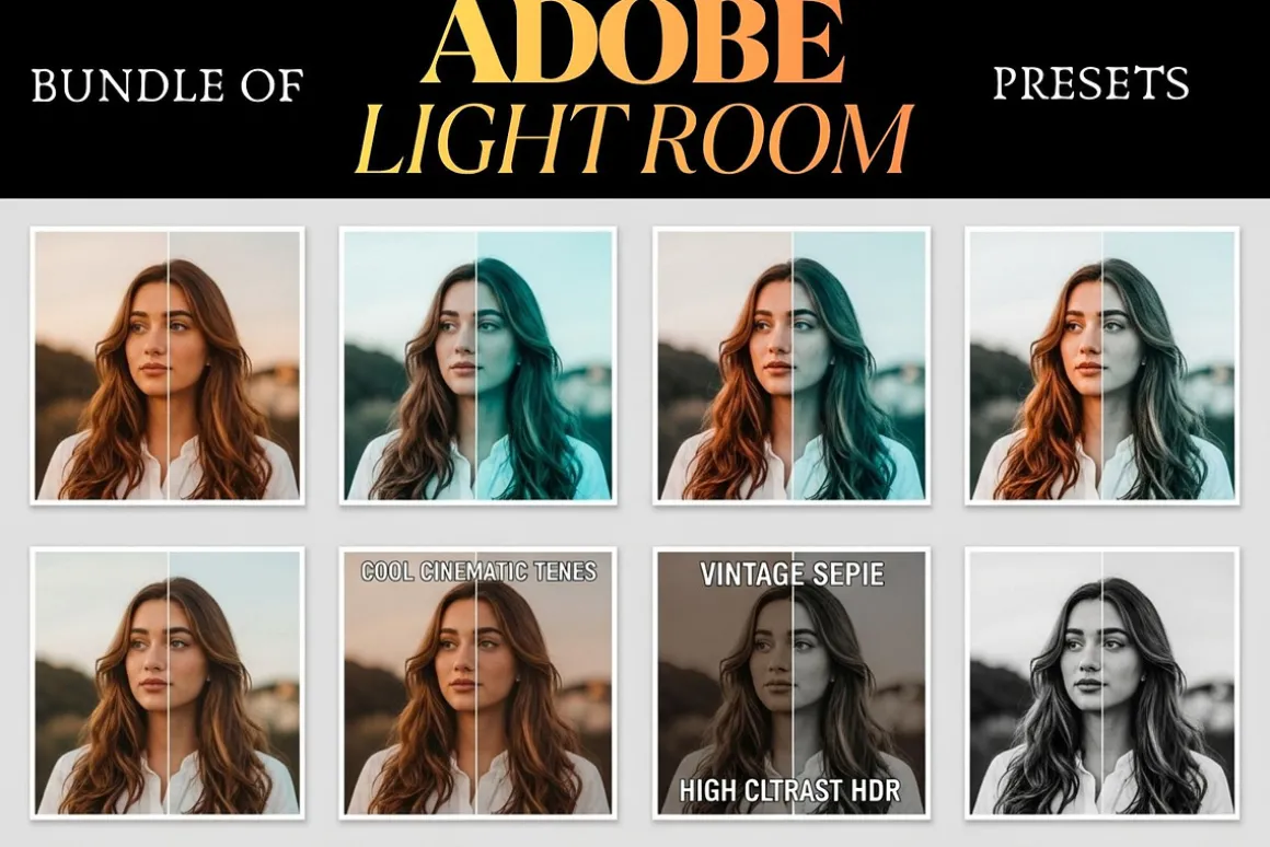 High Contrast Preset Pack Of 10,000
