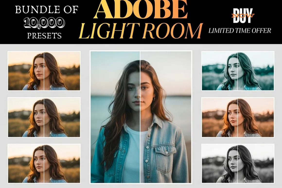 High Contrast Preset Pack Of 10,000