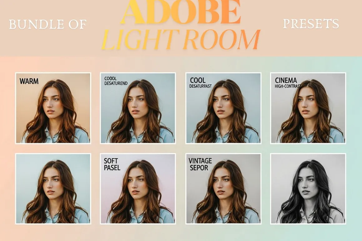 High Contrast Preset Pack Of 10,000