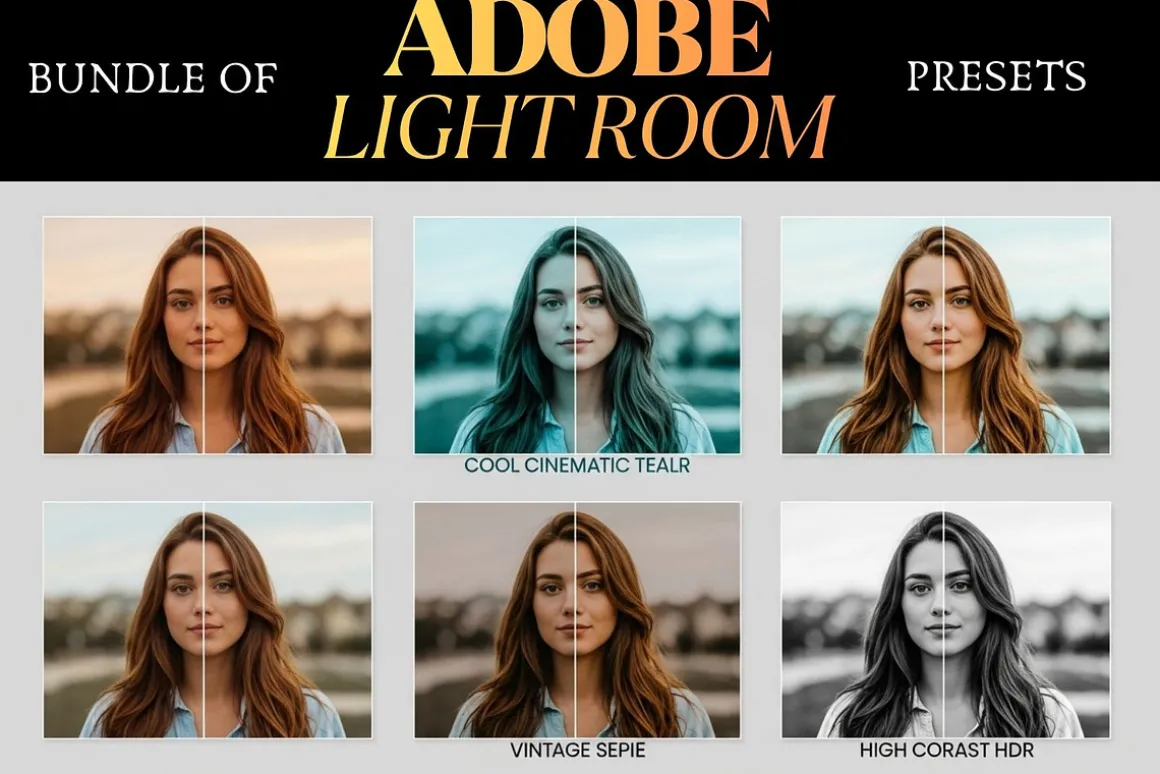 High Contrast Preset Pack Of 10,000
