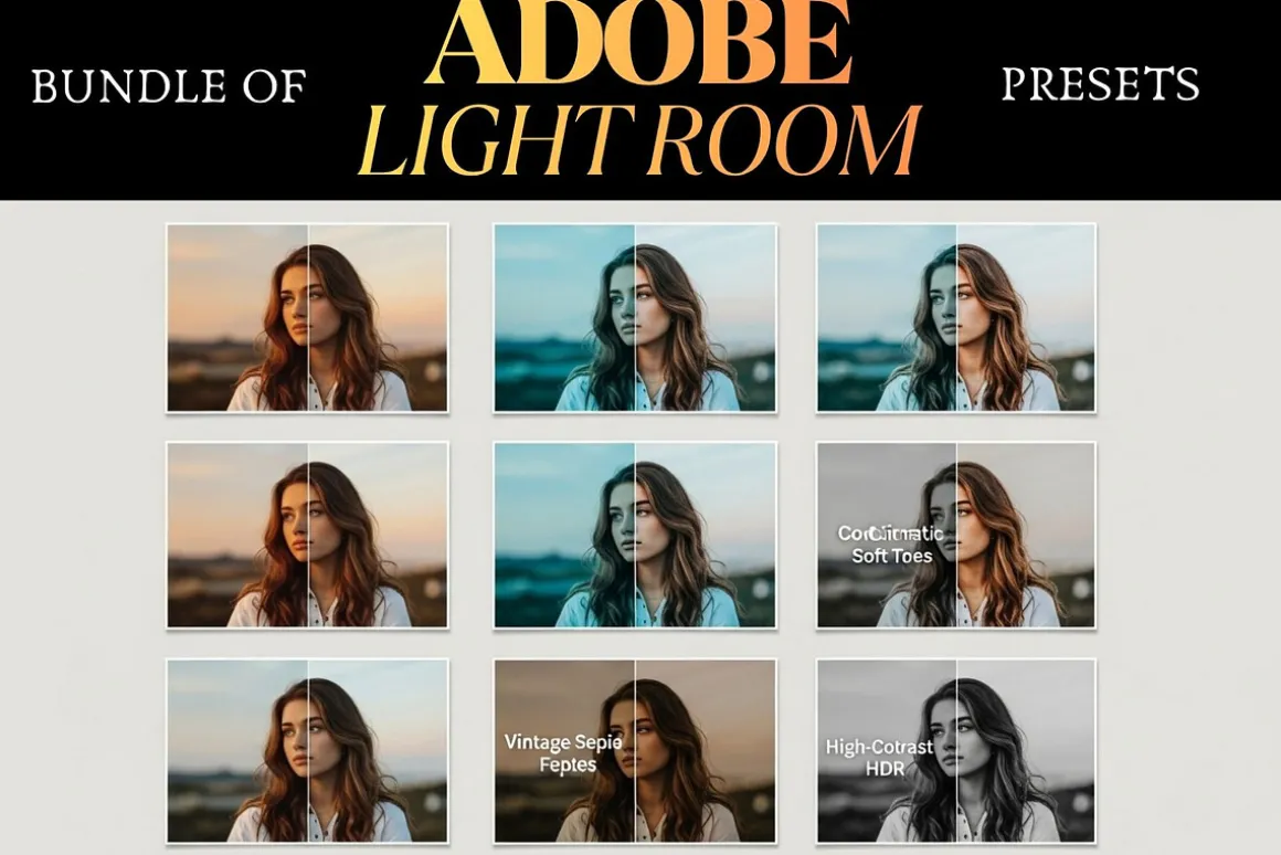 High Contrast Preset Pack Of 10,000