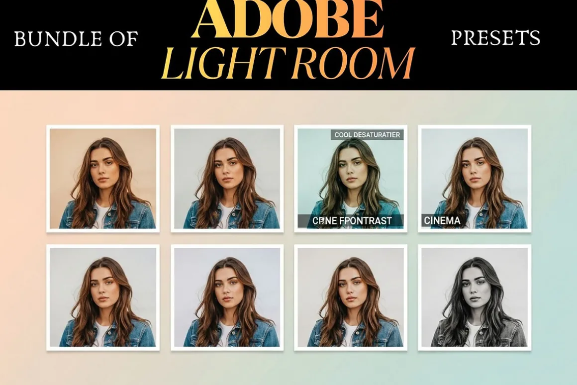High Contrast Preset Pack Of 10,000