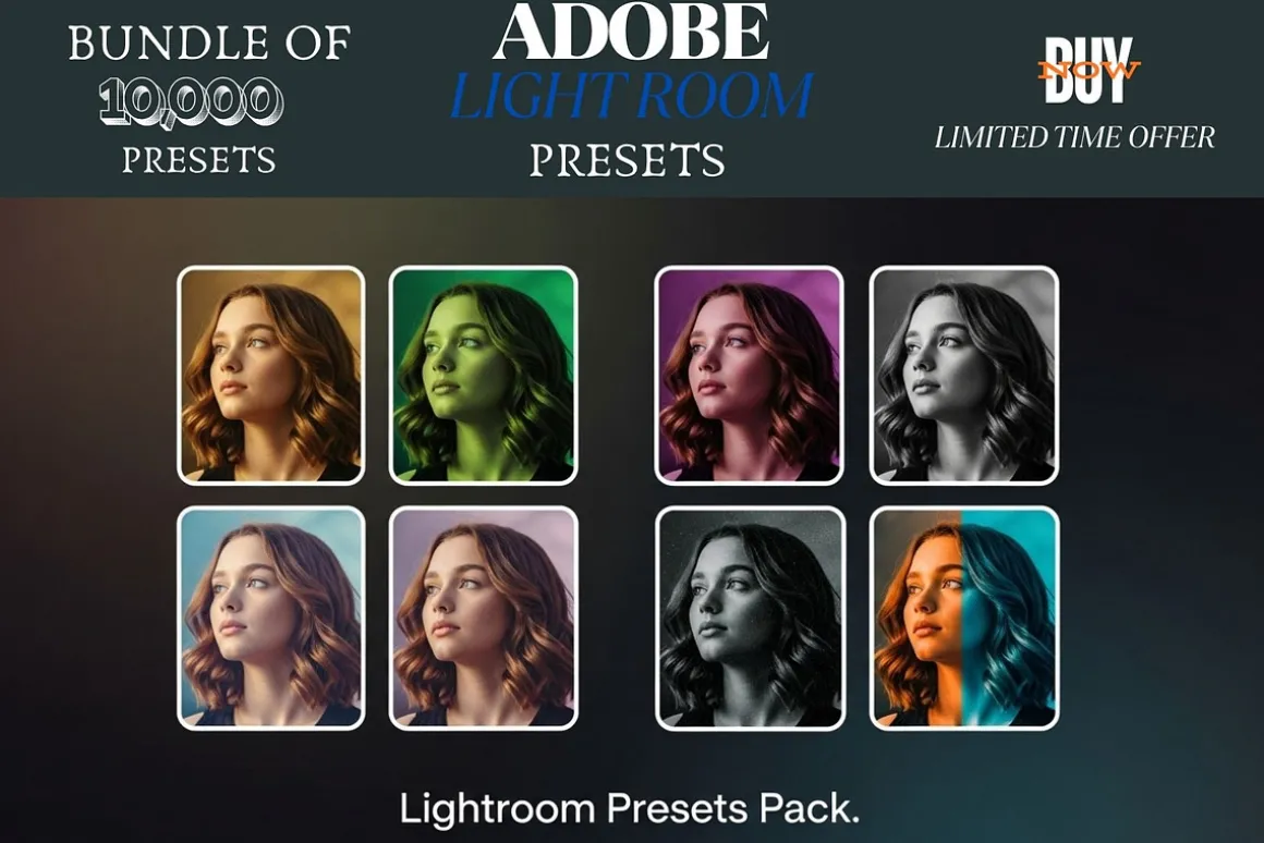 High Contrast Preset Pack Of 10,000