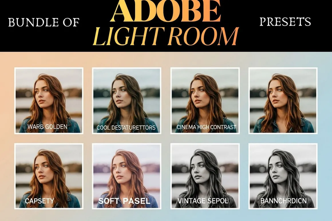 High Contrast Preset Pack Of 10,000