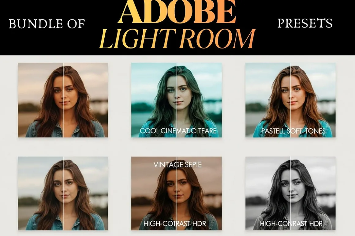 High Contrast Preset Pack Of 10,000