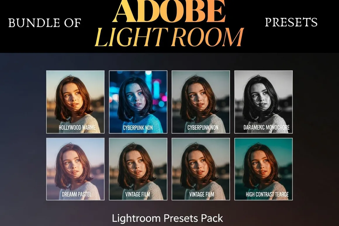 High Contrast Preset Pack Of 10,000
