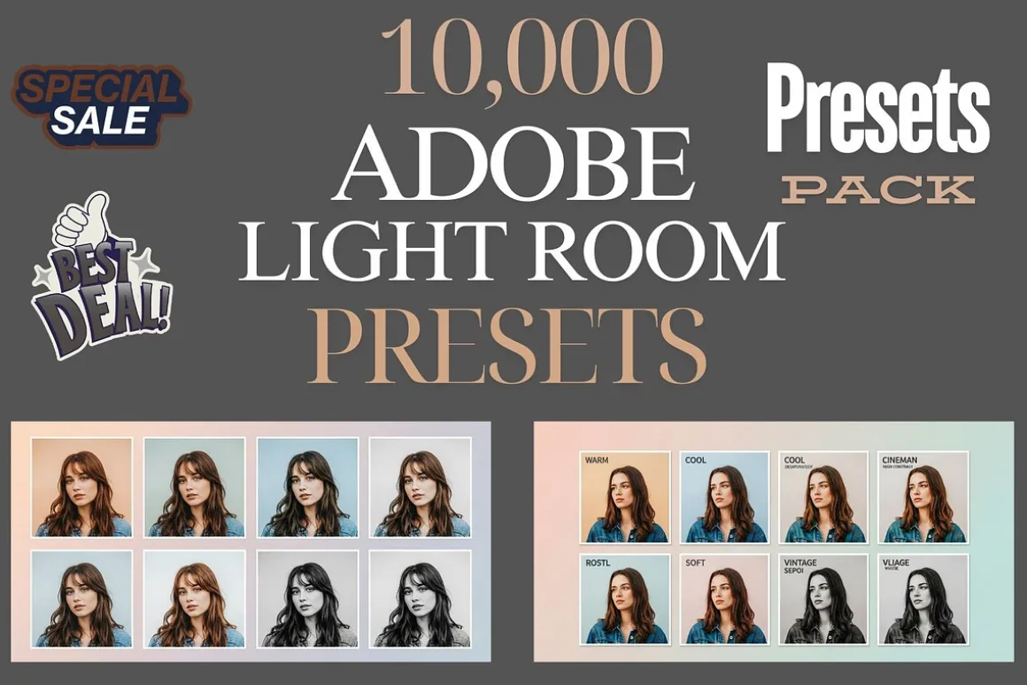 High Contrast Preset Pack Of 10,000