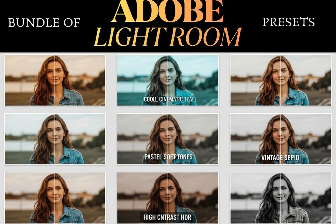 High Contrast Preset Pack Of 10,000