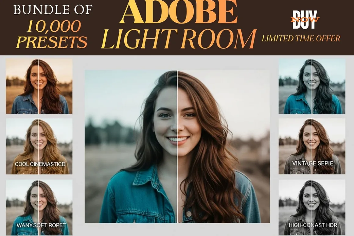 High Contrast Preset Pack Of 10,000