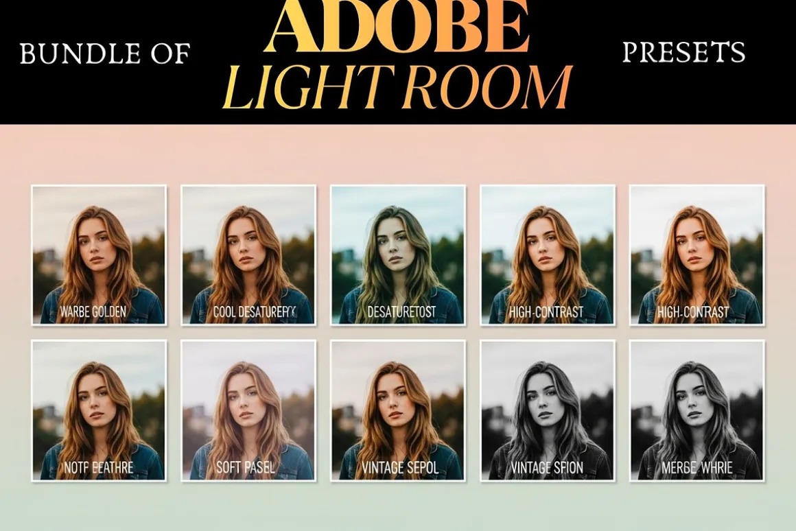 High Contrast Preset Pack Of 10,000