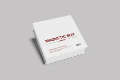 High Quality Magnetic Box Mockup
