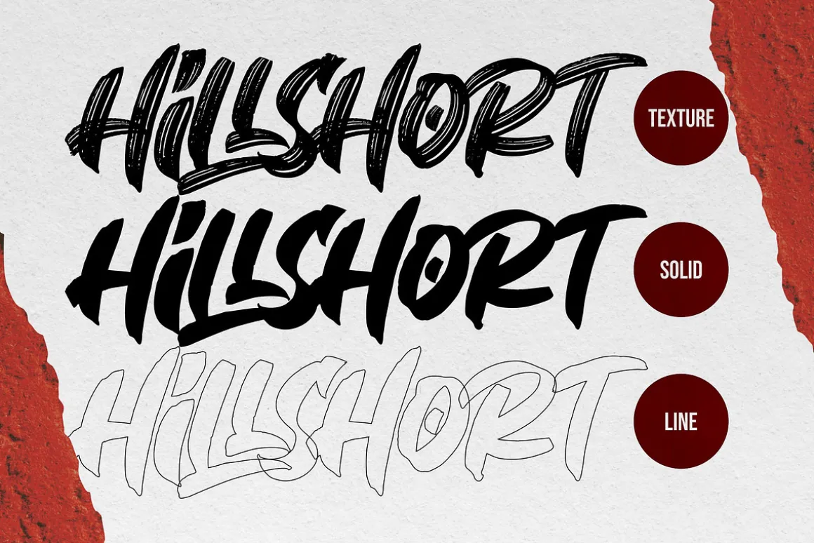 Hillshort -Urban Brush-