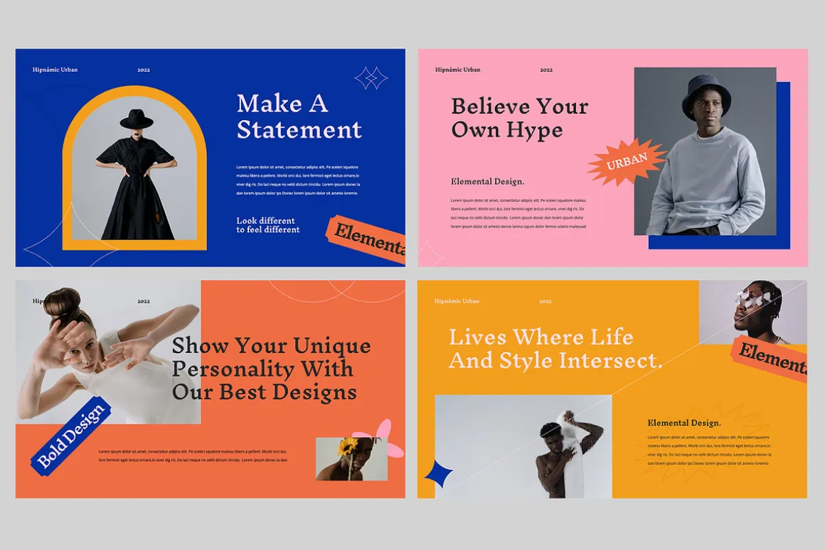 HIPNAMIC - Google Slides Template