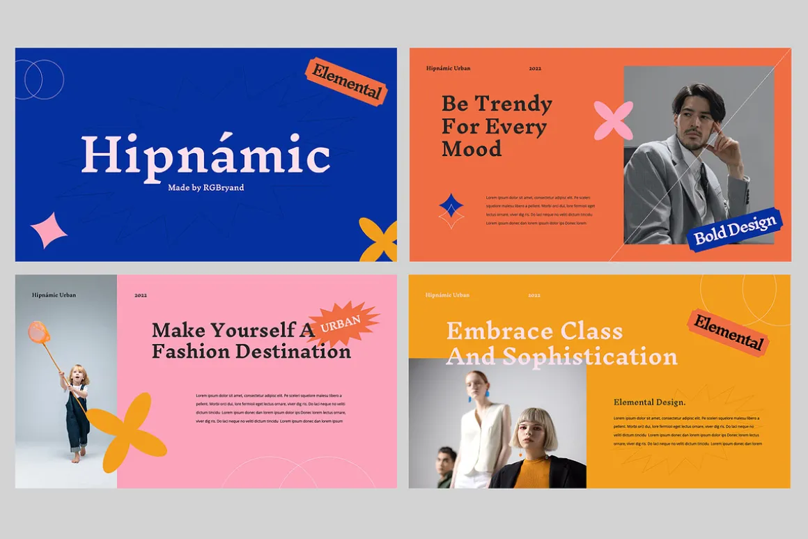 HIPNAMIC - Google Slides Template