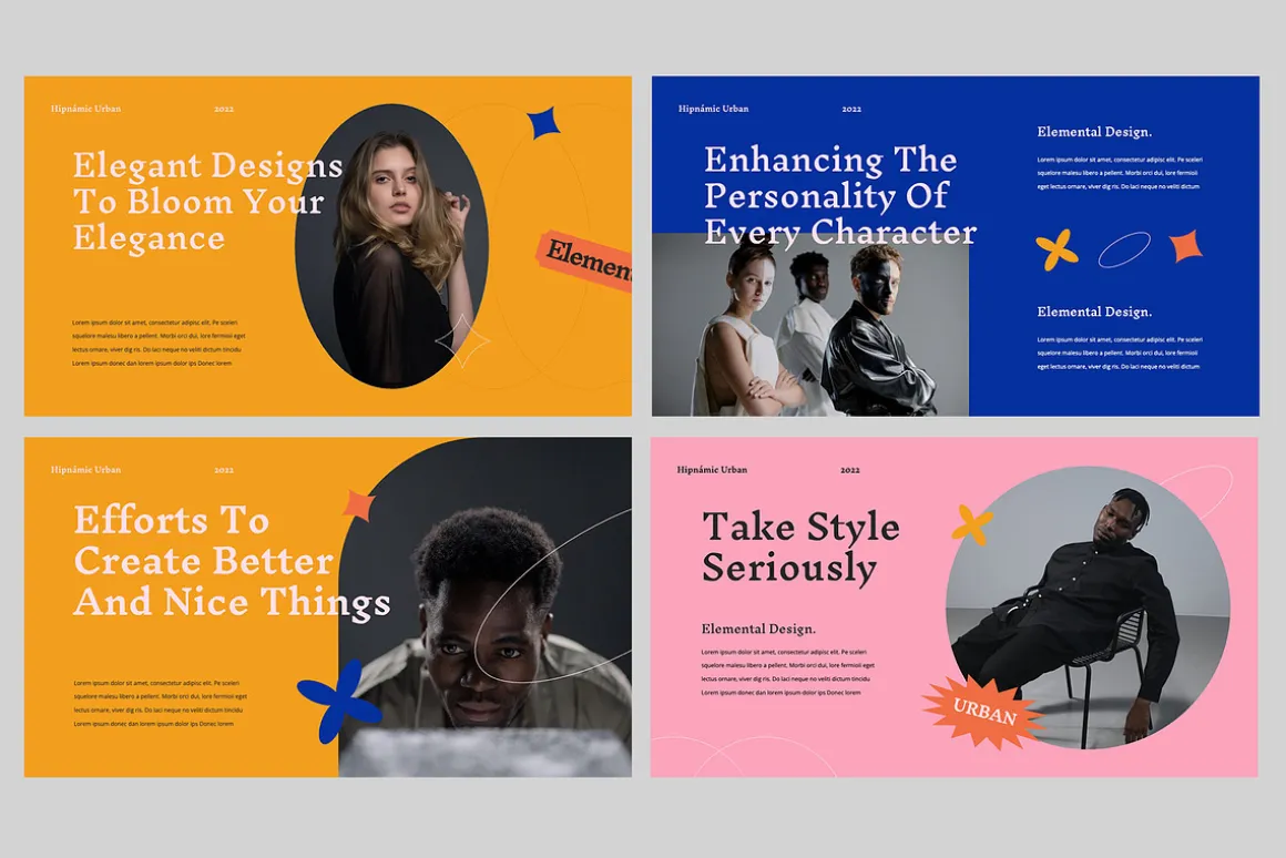 HIPNAMIC - Google Slides Template