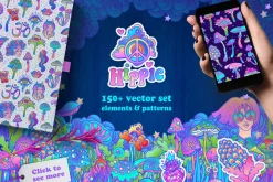 HIPPIE Set of 150+ vectors