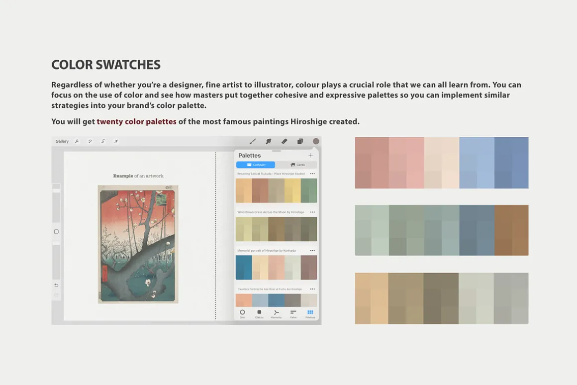 Hiroshige Procreate Kit