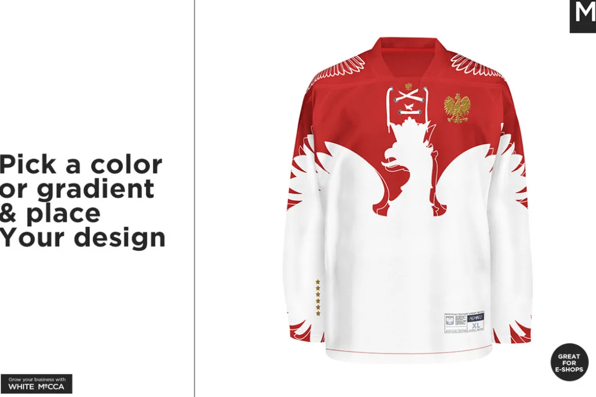 Hockey Jersey 2 Types Mock-up
