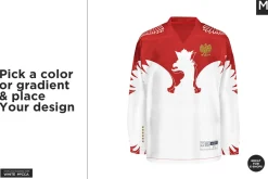 Hockey Jersey 2 Types Mock-up