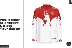 Hockey Jersey 2 Types Mock-up