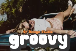 Hokey Mefun - Groovy Font