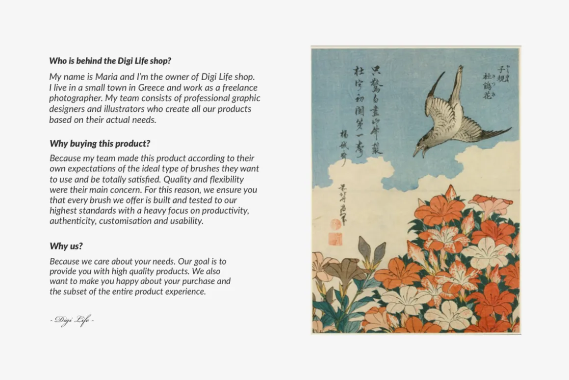 Hokusai's Procreate Brushes