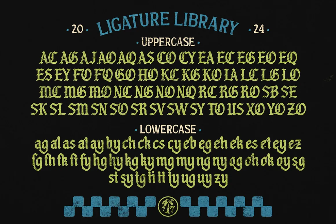 Hold Money Blackletter Typeface