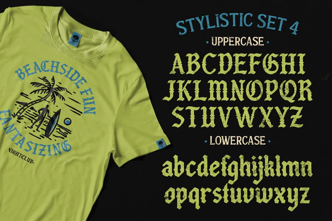 Hold Money Blackletter Typeface