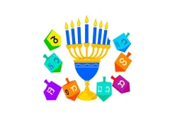 Holiday Candle Icons Set