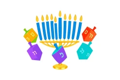 Holiday Candle Icons Set